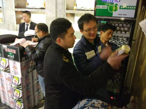 深夜亮劍 南海突擊檢查酒類經營場所，涉案產品被暫扣
